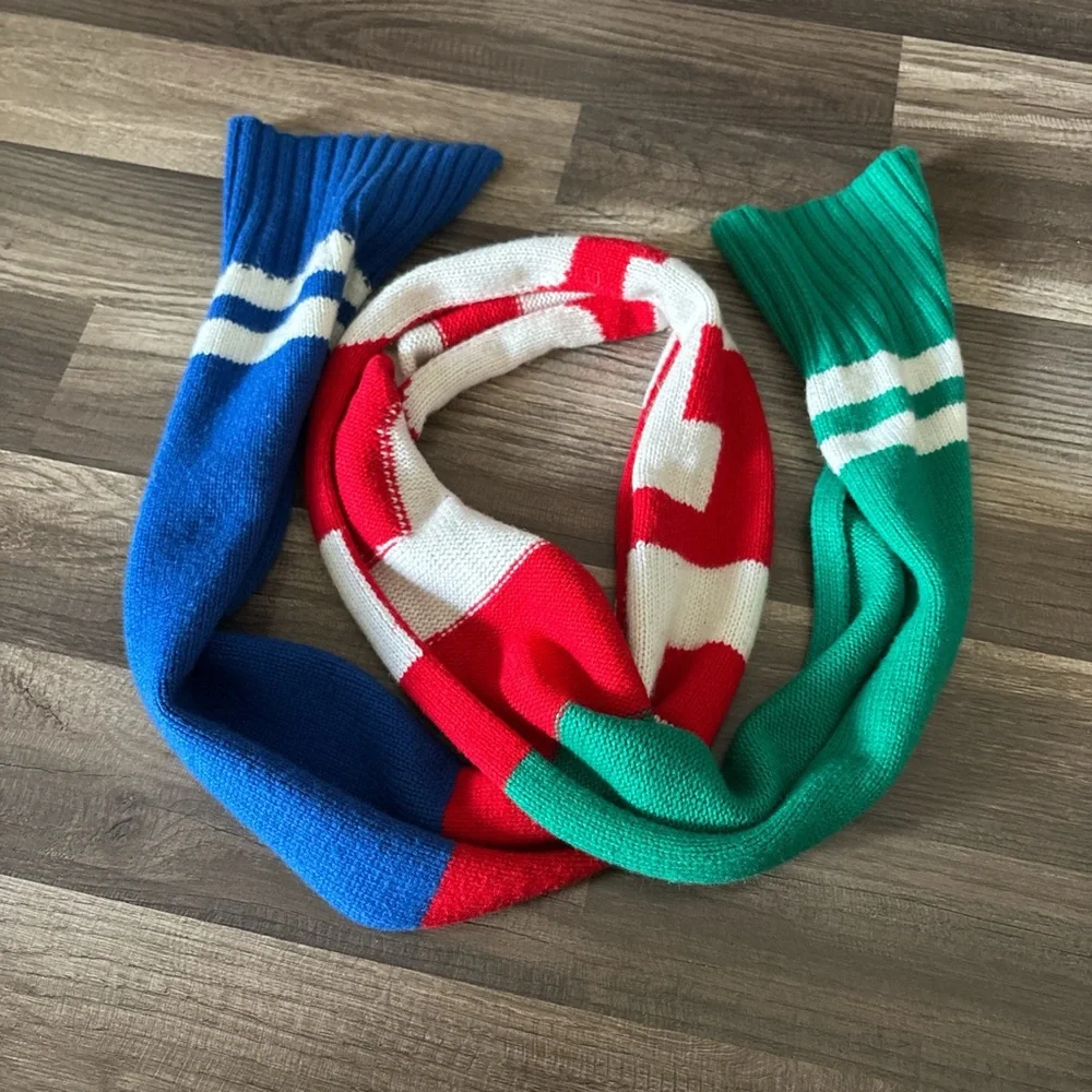 Vintage Polo Ralph Lauren multi-coloured scarf one size.